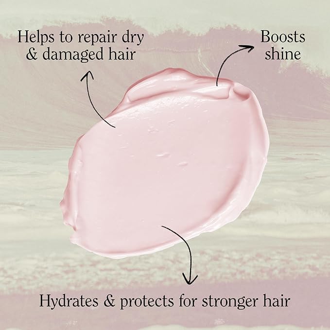 California Naturals Deep Repair Hair Mask, Paraben and Sulfate Free, Deep Conditioner for Dry, Damaged Hair, Nautral, Vegan, Hydrating and Conditioning, For Curly, Frizzy, All Hair Types, 12 fl oz-VivaGrace Women
