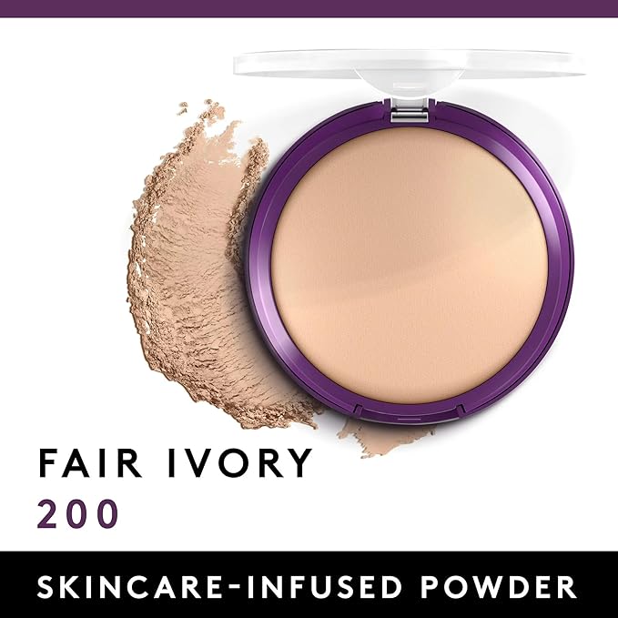 Covergirl Simply Ageless Instant Wrinkle Blurring Pressed Powder, Fair Ivory, 0.39 Ounce-VivaGrace Women