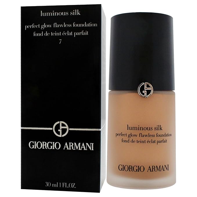 Luminous Silk Foundation - 7 Medium to Tan-Peach by Giorgio Armani for Women - 1 oz Foundation-VivaGrace Women