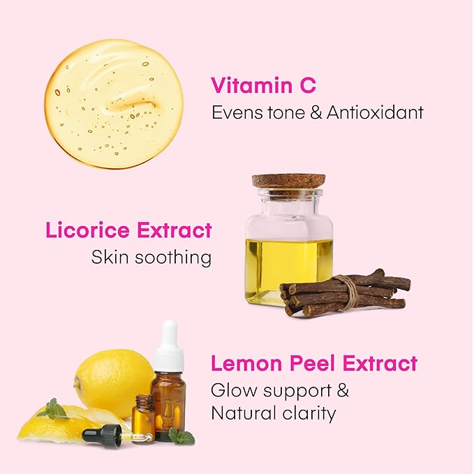 Lip Lightening for Dark Lips: for Smokers, Dry or Uneven-Toned Lips – Restores Natural Look & Moisture with VC, Lemon Peel & Licorice – Refreshing Mint Scent – 15 mL-VivaGrace Women