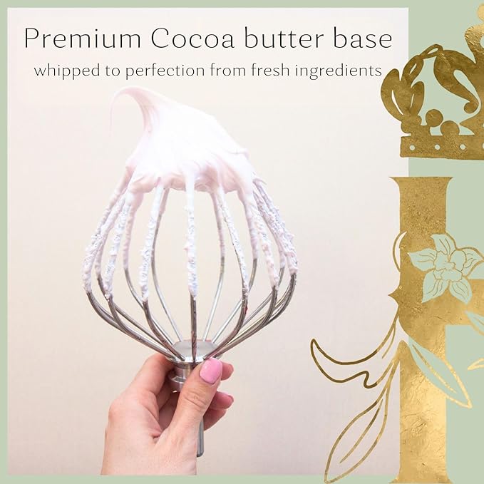 Bump Butter: 100% Natural Whipped Cocoa Butter Formula for Growing Baby Bumps - Soothing & Nourishing with Neroli & Frankincense - 3.4 Fl Oz/100 ML-VivaGrace Women