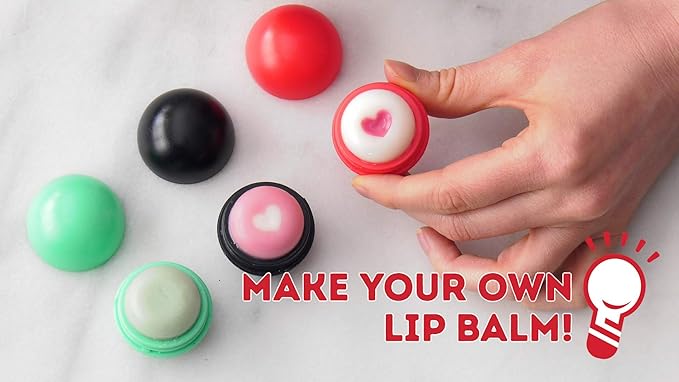 SmartLab Toys Go Natural Deluxe Lip Balm Lab with 20 Recipes, Tips and Techniques. STEM Science Lab-VivaGrace Women