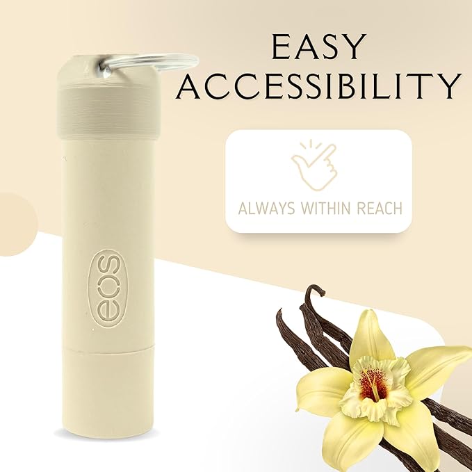 Keychain Holder EOS Lip Balm Stick (Keychain Only) - Travel Size Lip Balm Chapstick - Healing Stick - Made in USA-VivaGrace Women