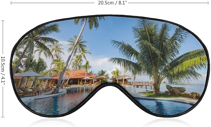 Custom Eye Mask Design Your Own Personalized Eye Shade Add Your Image Text Logo Light and Easy to Carry Effective Shadin Adjustable, Gold, 8.1"x4.1"-VivaGrace Women