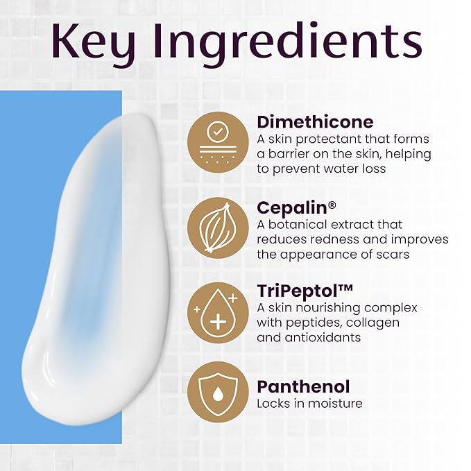 Mederma Stretch Marks Therapy, Helps Prevent and Treat Stretch Marks, Safe to Use When Pregnant & PM Intensive Overnight Scar Cream, Works with Skin's Nighttime Regenerative Activity-VivaGrace Women