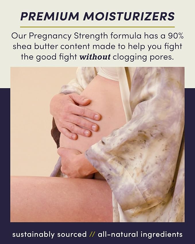 Eu'Genia Pregnancy Formula (Lavender, 12oz), 100% Pure Unrefined Ghanaian Shea, Premium Moisturizer Helps Prevent Stretch Marks, for All Skin & Hair Types-VivaGrace Women