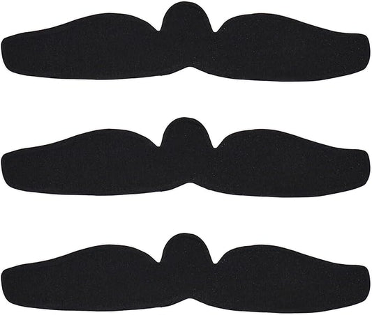 KimYoung Bra Liners for Sweat, Black, Breast Sweat Wicking Pads, Viscose Made from Bamboo & Organic Cotton Blend, 3PCS-VivaGrace Women