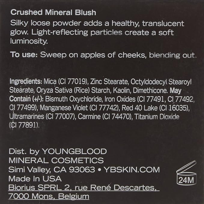Youngblood Crushed Mineral Blush, Adobe, 3 Gram-VivaGrace Women