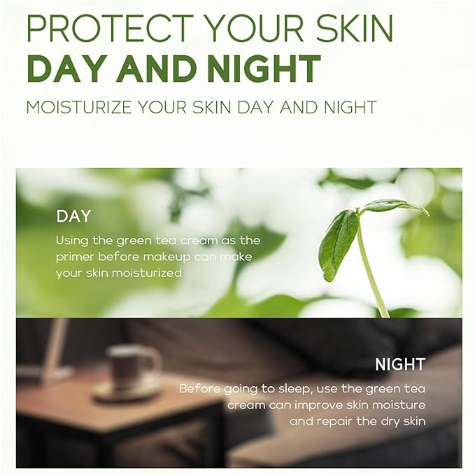 Skin Care Products Set, Green Tea Skin Care Sets, Women Gift Sets,Skin Care Routine Kit with Toner, Serum, Face Cream, Eye Cream Cleanser, Sleep Mask,Korean Beauty Products (SetD)-VivaGrace Women