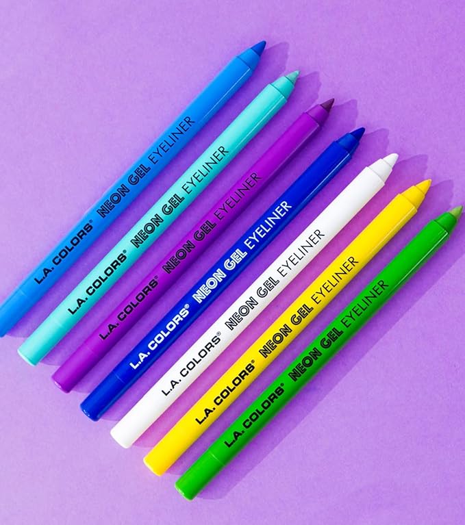L.A. COLORS Gel Eyeliner, Flash White CP635