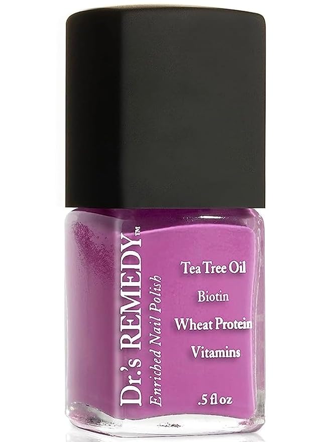 Dr’s Remedy Enriched Nail Polish: Non Toxic, All Natural, and Organic - Doctor Formulated: Strengthens, Restores, Heals, and Protects '24-Free' - MAGNIFICENT Magenta