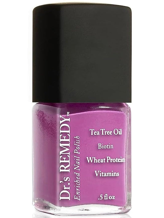 Dr’s Remedy Enriched Nail Polish: Non Toxic, All Natural, and Organic - Doctor Formulated: Strengthens, Restores, Heals, and Protects '24-Free' - MAGNIFICENT Magenta