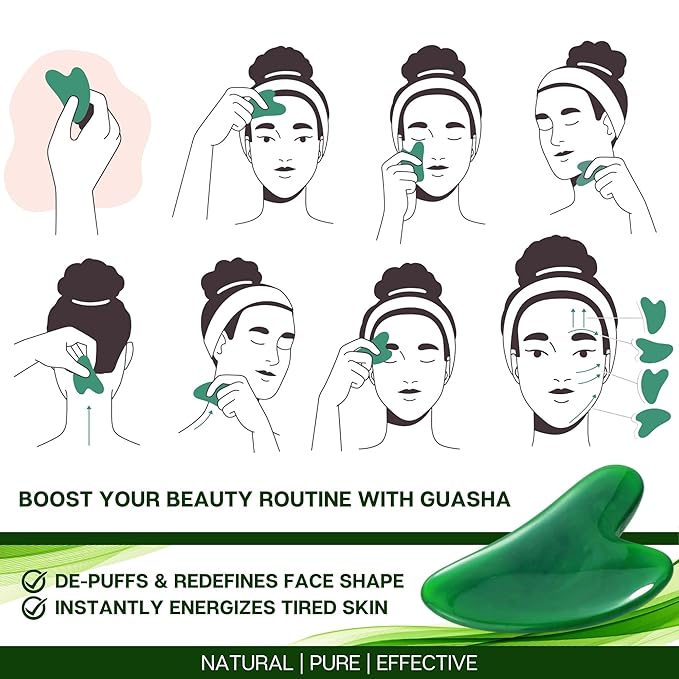 Botanical Radiant Face Oil | Skin Brightening Turmeric & Vitamin C Serum w/Gua Sha Lift Scraper | Organic, Pure, Natural Skincare (0.6 fl oz | 18 ml)-VivaGrace Women