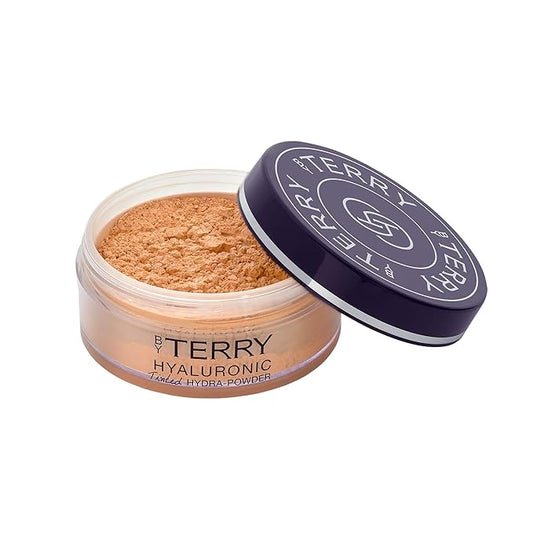 By Terry Hyaluronic Tinted Hydra-Powder, Non-Drying Loose Face Setting Powder, Blur Imperfections & Mattify, Medium Fair, 0.35 oz-VivaGrace Women