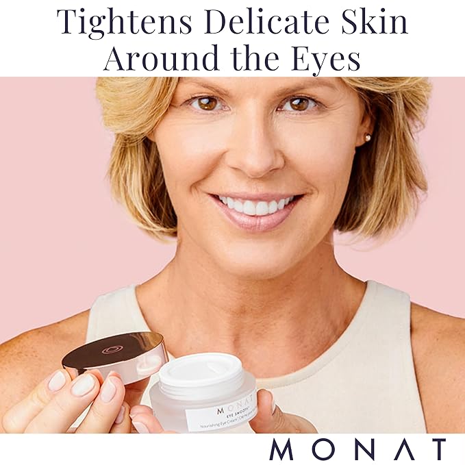 MONAT Eye Smooth™ - Rejuvenating & Hydrating Eye Cream with Plant Stem Cells and Plant Derived Squalane, 0.5 Fl Oz-VivaGrace Women
