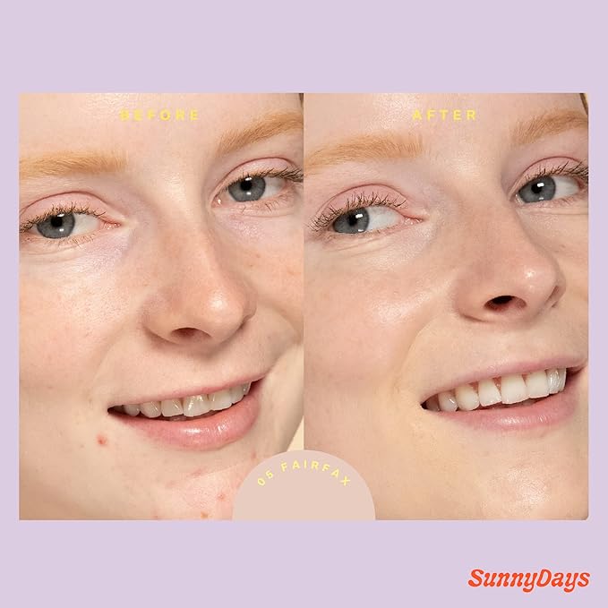 Tower 28 Beauty SunnyDays SPF 30 Tinted Mineral Sunscreen - For Sensitive Skin - 2-in-1 Facial Broad Spectrum UVA/UVB Protection + Foundation - Shade 05 FAIRFAX, 1 Fl Oz-VivaGrace Women