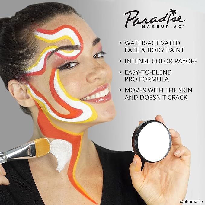 Mehron Paradise Makeup AQ 40g Face & Body Paint (Mango)-VivaGrace Women