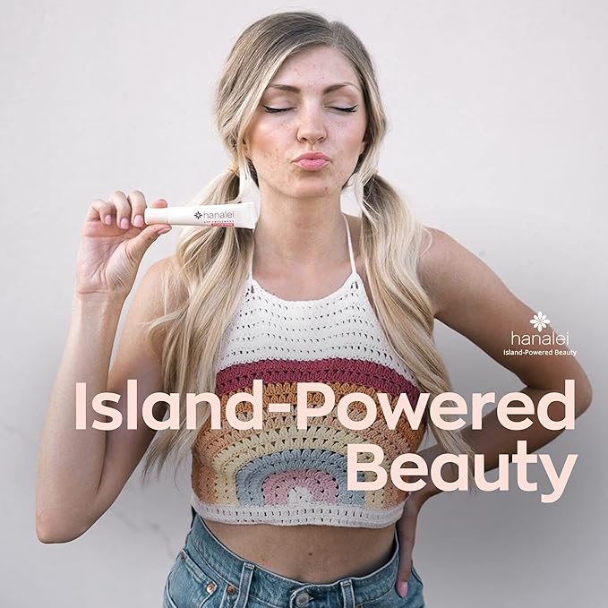 Hanalei Hydrating Lip Treatment Balm – Cruelty-Free, Paraben-Free Moisturizer for Severely Dry, Chapped Lips – Kukui Oil, Shea Butter & Grapeseed Oil – Clear Tint, Travel-Size 3-Pack (5ml X 3)-VivaGrace Women