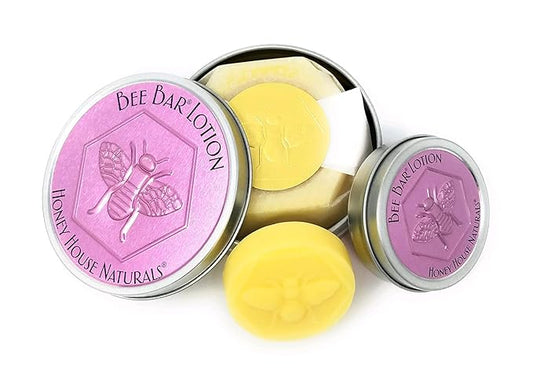 Bee Bar Honey House Naturals Duo – Lavender – Small .6 ounce & Large 2 ounce-VivaGrace Women