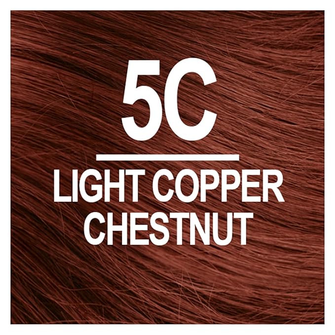 Naturtint 5C Light Copper Chestnut Permanent Hair Color (Pack of 1), Ammonia Free, Vegan, Cruelty Free, up to 100% Gray Coverage, Long Lasting Results (Packaging may vary)-VivaGrace Women