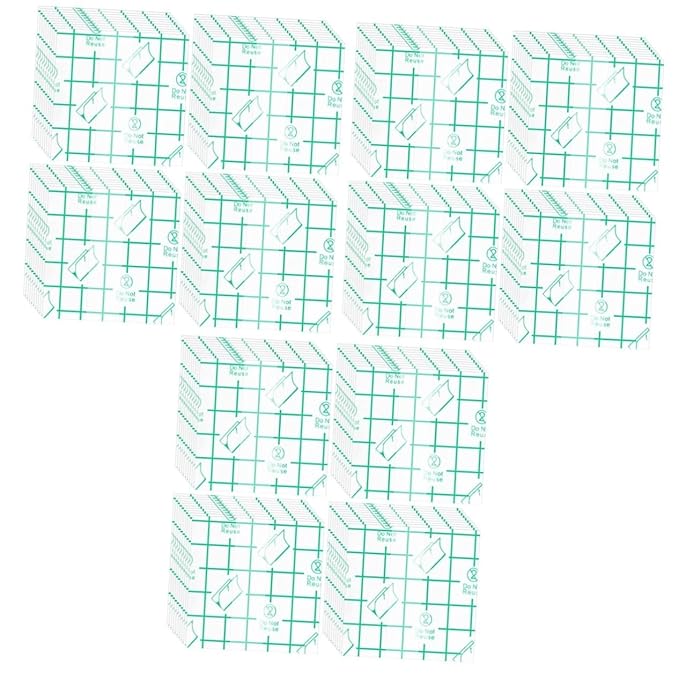 500 Pieces Makeup Hand Palette,Disposable Adhesive Makeup Mixing Tray,Waterproof Makeup Tape,For Mix Foundation And Keep Hands Clean When Applying Makeup-VivaGrace Women