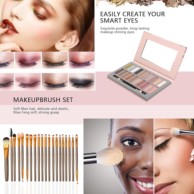 Makeup Kit All-in-one Makeup Gift Set for Women Full Kit(20 colors set)-VivaGrace Women