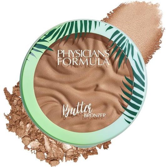 Physicians Formula Murumuru Butter Bronzer, Moisturizing, Nourishing Murumuru Butter Blend for Silky All-Day Luminous Glow, Dermatologist Tested, Hypoallergenic, Vegan & Cruelty-Free -Bronzer-VivaGrace Women