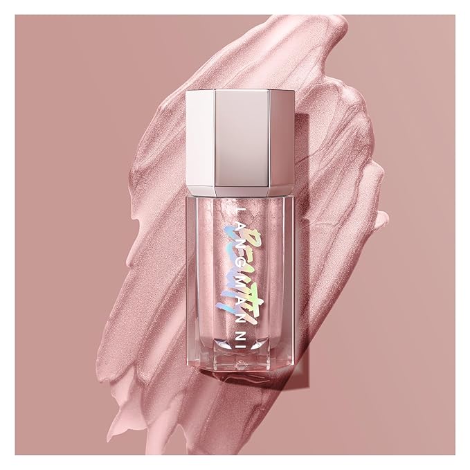 URQT Highly Pigmented Liquid Contour Highlighter - Built-in Sponge Tip Sculpted Complexion Wand Contour Non-Greasy Long Lasting Natural Weightless Buildable Highlighters Contour Contouring Bronzer (#01 ROSE QUARTZ)-VivaGrace Women