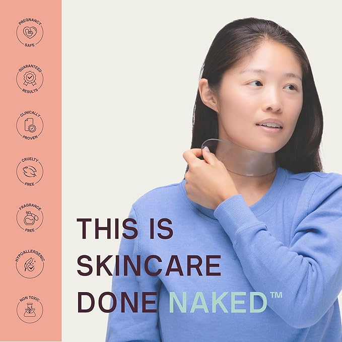 Dermaclara Face Patches Kit - Anti Wrinkle Patches for Forehead, Smile Lines, Silicone Anti-Wrinkle Frown Line Treatment, Up to 30 Uses - 1 Forehead, 2 Mouth, 2 Eye, 1 Neck & 1 Patch Prep Cleanser-VivaGrace Women