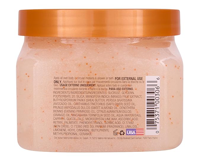 Tree Hut Shea Sugar Scrub Tropical Mango, 18oz, Ultra Hydrating and Exfoliating Scrub for Nourishing Essential Body Care-VivaGrace Women