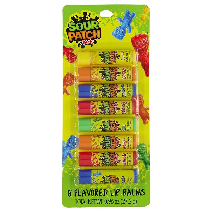 Taste Beauty Sour Patch Kids 8 Pack Lip Balm-VivaGrace Women