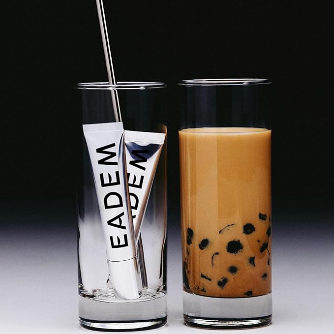 EADEM Le Chouchou Lip Softening Balm, Lip Gloss for Women, Lip Plumper & Lip Mask, Overnight Hydrating & Moisturizing Luxury Lip Balm, 0.5 oz, Boba Bounce-VivaGrace Women