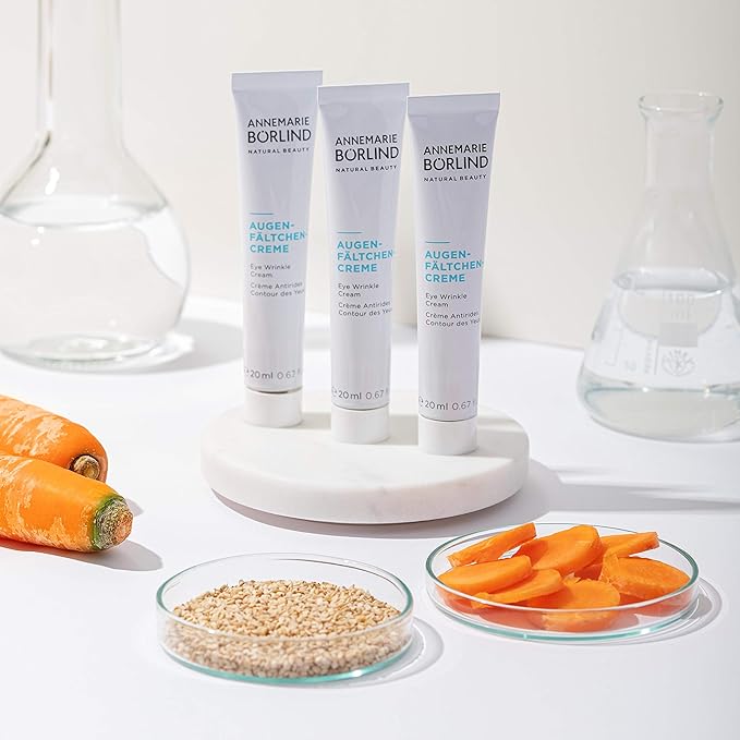 ANNEMARIE BÖRLIND – Eye Wrinkle Cream – Natural Vitamin C + E Anti Aging Eye Cream for Smoothed, Brighter, and Plump Skin With New Elasticity – 0.67 Oz-VivaGrace Women