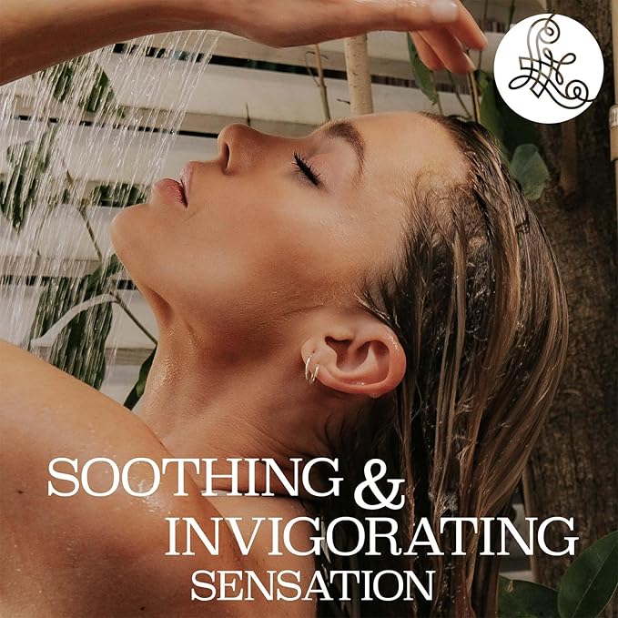 Luseta Rosemary Mint Strengthening Shampoo and Conditioner Provide Nourishment & Smoothness for Thin Hair,Reduce Frizz and Add Shine for All Hair Types 16.9oz×2-VivaGrace Women