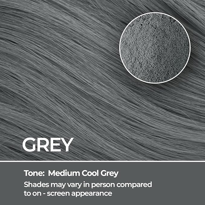 Keratin Hair Fibers for Men & Women - Fill In Fine or Thinning Hair, Instantly Thicker, Fuller Looking Hair (Gray 15g)-VivaGrace Women