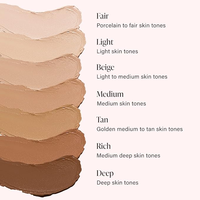 Mally Beauty Flawless Finish Transforming Effect Foundation - Medium - Full Coverage Cream Foundation - Breathable & Lightweight - Hydrating Formula with Vitamin E - Satin Finish-VivaGrace Women
