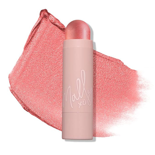 Mally Beauty Shimmer, Shape & Glow Plus Face Defining Stick, Just-Pinched Pink-VivaGrace Women