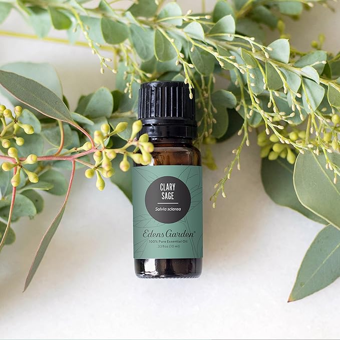 Edens Garden Clary Sage Essential Oil- 100% Pure Premium Grade, Undiluted, Natural, Therapeutic, Aromatherapy, The Best for Diffuser, Skin, Humidifiers, Kid Safe 30 ml (1 fl oz)-VivaGrace Women
