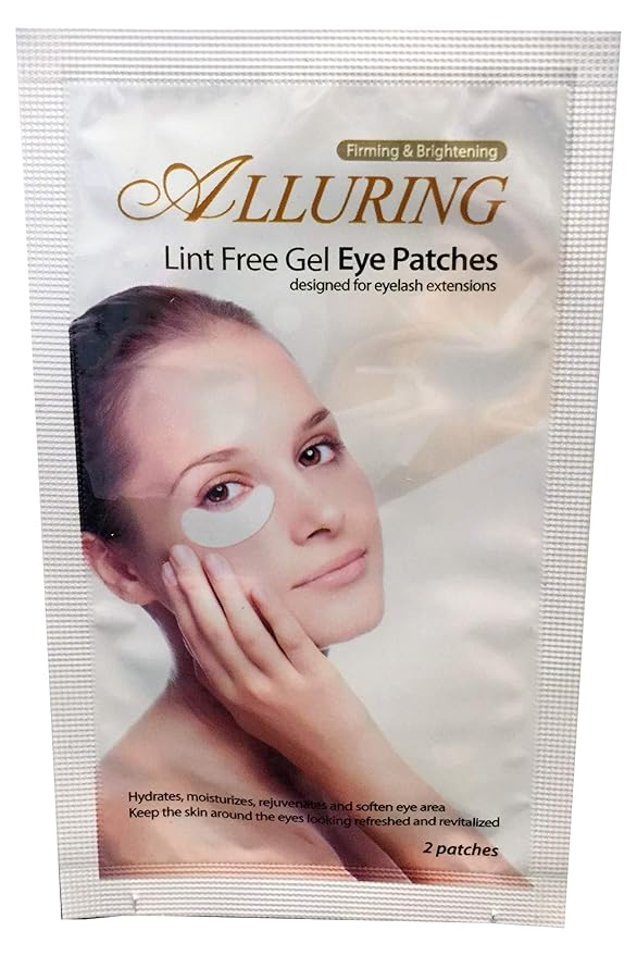 Eyelash Extensions Under Eye Anti-wrinkle Collagen Eye Pads Patches - CRESCENT SHAPE QTY 75-VivaGrace Women