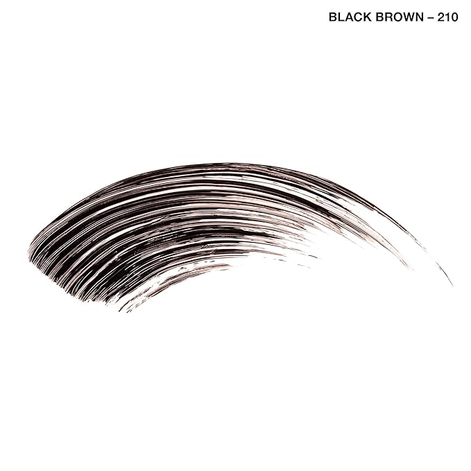 COVERGIRL Professional All-in-One Curved Brush Mascara, Black Brown 210, 0.3 Fl Oz (Packaging may vary) (Pack of 2)