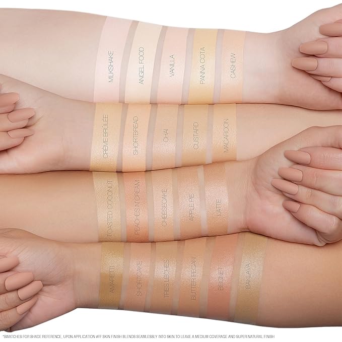 HUDA BEAUTY #FauxFilter Skin Finish Buildable Coverage Foundation Stick 330N Butter Pecan-VivaGrace Women
