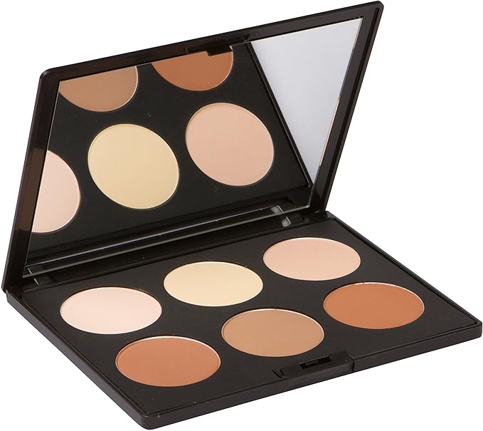 Elizabeth Mott Bronzer Contour Kit & Highlighting Powder - Cruelty Free & Paraben Free - 6 Shades for a Natural Glow-VivaGrace Women