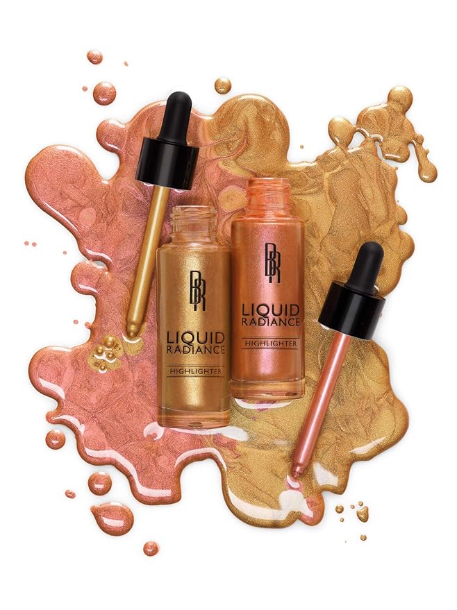 Black Radiance Liquid Radiance Highlighter, Weight In Rose, 1 Ounce-VivaGrace Women