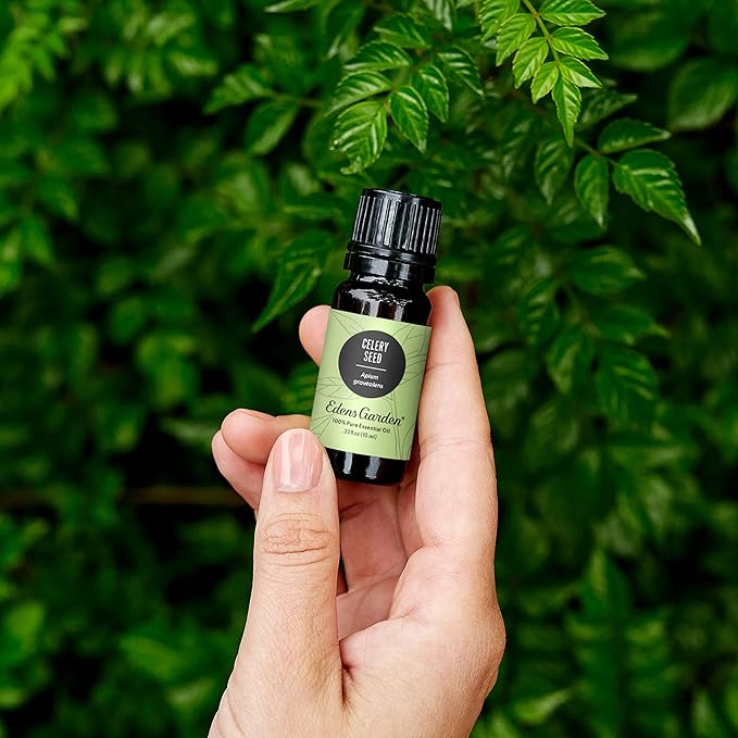 Edens Garden Celery Seed Essential Oil- 100% Pure Premium Grade, Undiluted, Natural, Therapeutic, Aromatherapy, The Best for Diffuser, Skin, Candle, Laundry 10 ml (.33 fl oz)-VivaGrace Women