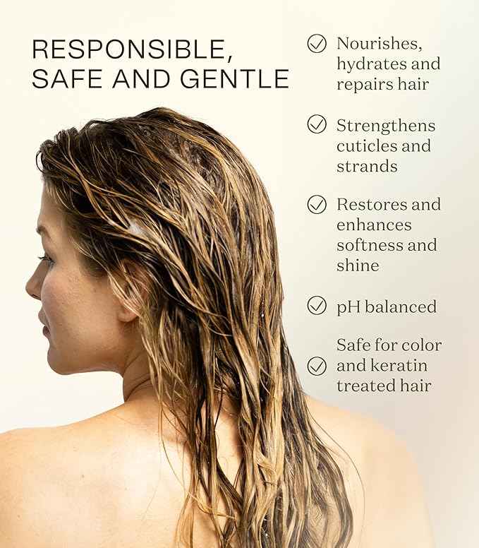 Tea Tree Hair Conditioner - Organic, Sulfate-Free, Color-Safe, Silicone-Free, Cruelty-Free, with Shea Butter and Jojoba Oil-VivaGrace Women