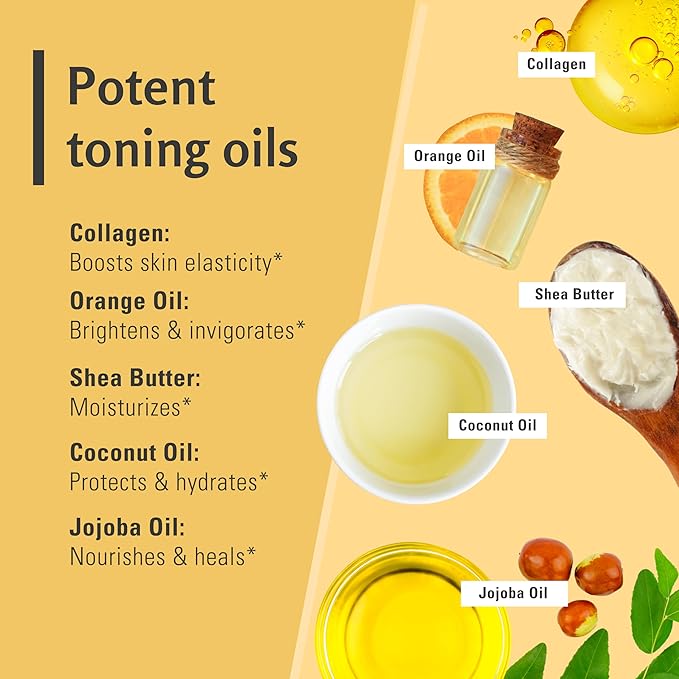 Exfoliating Turmeric Scrub and Skin Exfoliator with Collagen and Coconut Oil, Gently Exfoliates Face, Body, Hands, and Feet, Moisturizing Skincare, 16 oz by M3 Naturals-VivaGrace Women