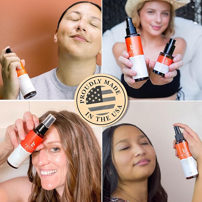 Vitamin C Face Toner - USA Made with Natural & Organic Ingredients, Alcohol-Free Skin Brightening Facial Toner for Sensitive and Aging Skin, Pore Minimizing Face Mist for Women and Men-VivaGrace Women