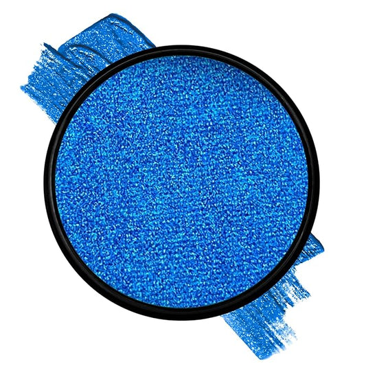 Mehron Paradise FX Metallics – Metallic Dark Blue 1.4 oz | Professional Water Activated Shimmering Metallic Paint for Raves, Costumes, Special Effects, Halloween, Stage, Screen, Theater & Cosplay FX-VivaGrace Women