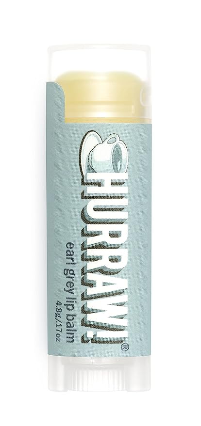 Hurraw! Earl Grey Lip Balm: Organic, Certified Vegan, Cruelty and Gluten Free. Non-GMO, 100% Natural Ingredients. Bee, Shea, Soy and Palm Free. Made in USA-VivaGrace Women