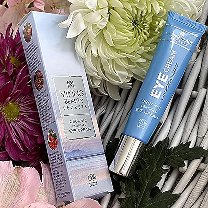 Eye Cream - Hyaluronic Acid and Nordic Berry Infused Eye Cream - Under Eye Cream for Reducing Dark Circles and Fine Lines - Hydrating Eye Cream for Daily Use-VivaGrace Women